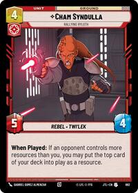 Cham Syndulla - Rallying Ryloth (Foil) - Jump to Lightspeed - 662