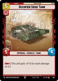 Occupier Siege Tank (Foil) - Jump to Lightspeed - 665
