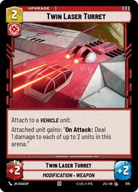 Twin Laser Turret (Foil) - Jump to Lightspeed - 670