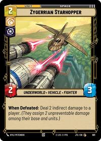 Zygerrian Starhopper (Foil) - Jump to Lightspeed - 681