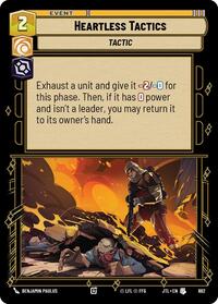Heartless Tactics (Foil) - Jump to Lightspeed - 692