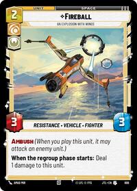 Fireball - An Explosion With Wings (Foil) - Jump to Lightspeed - 696