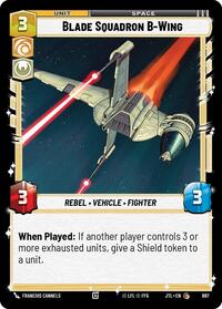 Blade Squadron B-Wing (Foil) - Jump to Lightspeed - 697
