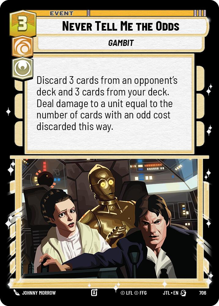 Never Tell Me the Odds (706) (706) [Jump to Lightspeed]