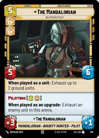 The Mandalorian - Weathered Pilot (Foil) - Jump to Lightspeed - 708