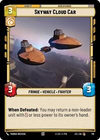 Skyway Cloud Car (Foil) - Jump to Lightspeed - 718