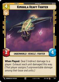 Kimogila Heavy Fighter (Foil) - Jump to Lightspeed - 720