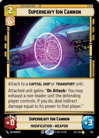 Superheavy Ion Cannon (Foil) - Jump to Lightspeed - 725