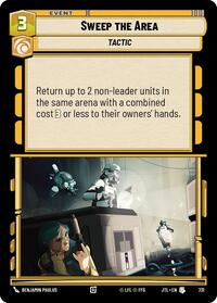 Sweep the Area (Foil) - Jump to Lightspeed - 731