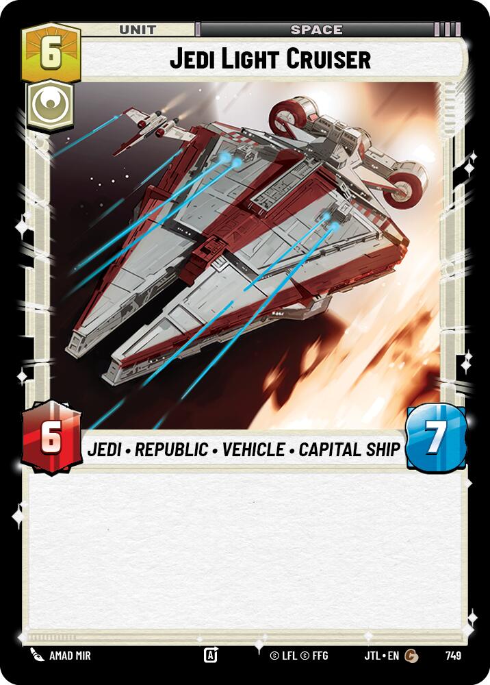 Jedi Light Cruiser (749) (749) [Jump to Lightspeed]