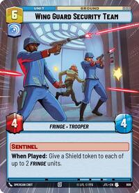 Wing Guard Security Team (Hyperspace Foil) - Jump to Lightspeed - 806