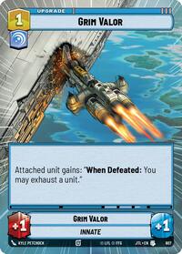 Grim Valor (Hyperspace Foil) - Jump to Lightspeed - 807