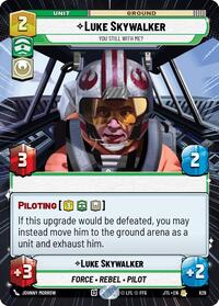 Luke Skywalker - You Still With Me? (Hyperspace Foil) - Jump to Lightspeed - 828