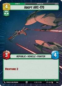 Adept ARC-170 (Hyperspace Foil) - Jump to Lightspeed - 848