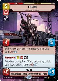IG-88 - Murderous Phlutdroid (Hyperspace Foil) - Jump to Lightspeed - 875