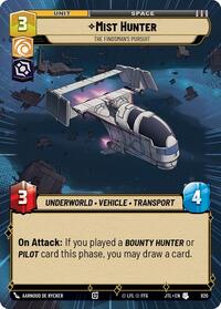 Mist Hunter - The Findsman's Pursuit (Hyperspace Foil) - Jump to Lightspeed - 920