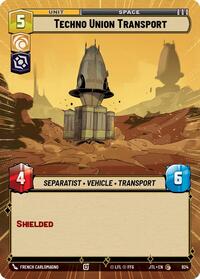 Techno Union Transport (Hyperspace Foil) - Jump to Lightspeed - 924