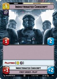 Indoctrinated Conscript (Hyperspace Foil) - Jump to Lightspeed - 970