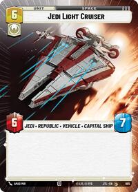 Jedi Light Cruiser (Hyperspace Foil) - Jump to Lightspeed - 985