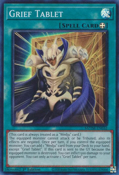 Grief Tablet [MZTM-EN032] Super Rare