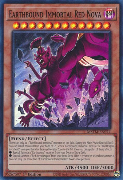 Earthbound Immortal Red Nova [MZTM-EN044] Super Rare