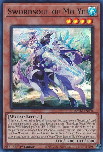 Swordsoul of Mo Ye [MZTM-EN080] Super Rare