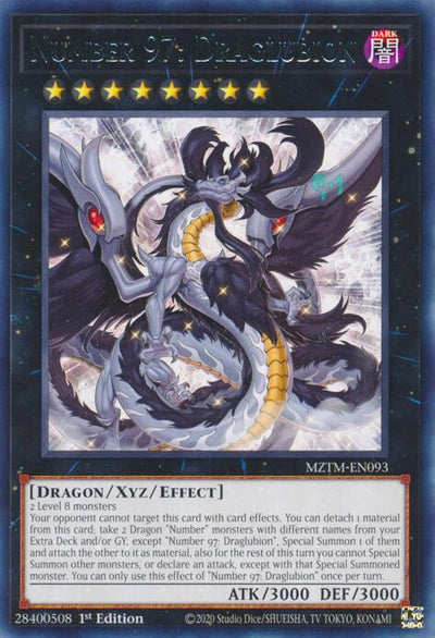 Number 97: Draglubion [MZTM-EN093] Rare