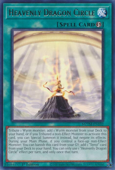 Heavenly Dragon Circle [MZTM-EN102] Rare