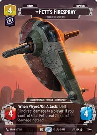 Fett's Firespray - Feared Silhouette (Prestige) - Jump to Lightspeed - 1046