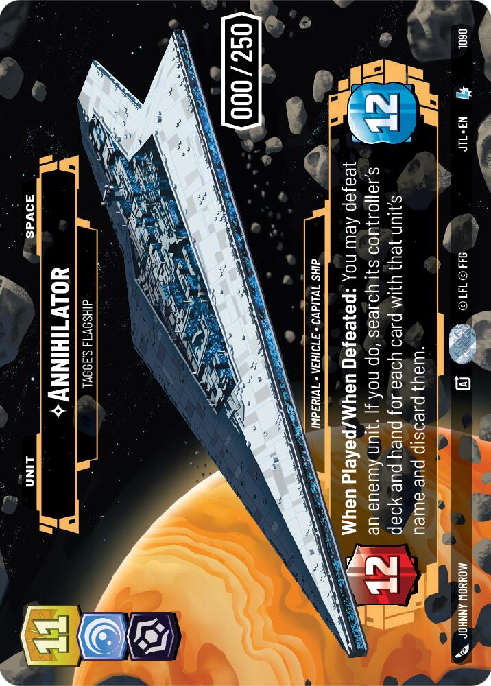 Annihilator - Tagge's Flagship (1090) (Serialized) (1090) [Jump to Lightspeed]