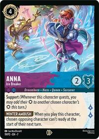 Anna - Ice Breaker - Disney Lorcana Promo Cards - 19