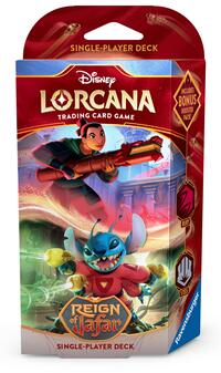 Disney Lorcana: Reign of Jafar Starter Deck (Ruby & Steel) - Reign of Jafar