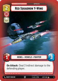 Red Squadron Y-Wing - Jump to Lightspeed: Weekly Play Promos - 11