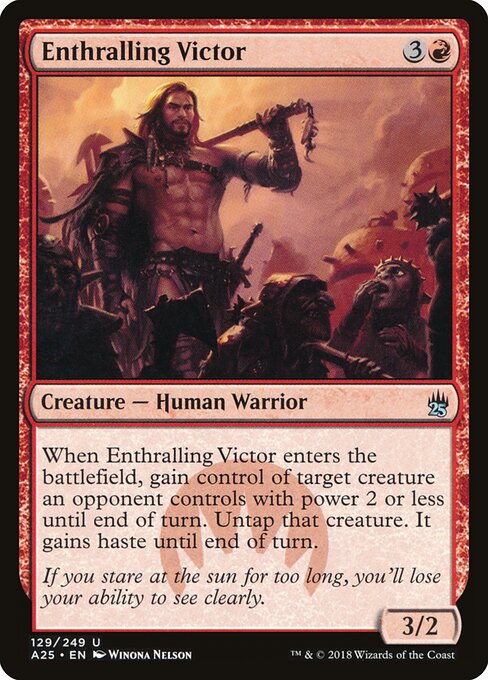 Enthralling Victor - Masters 25 - 129