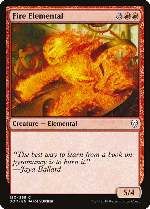 Fire Elemental - Dominaria - 120