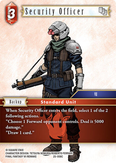 Security Officer [Tears of the Planet]