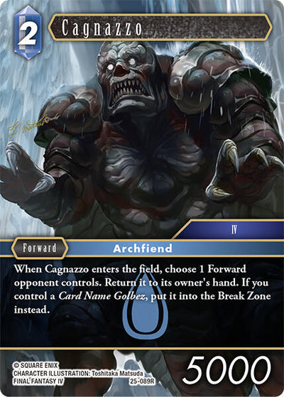 Cagnazzo [Tears of the Planet]