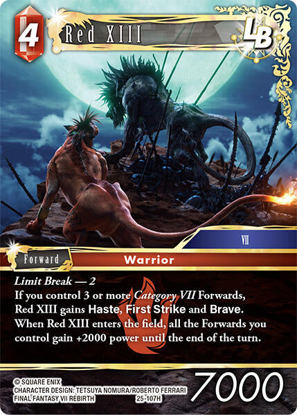 Red XIII LB [Tears of the Planet]