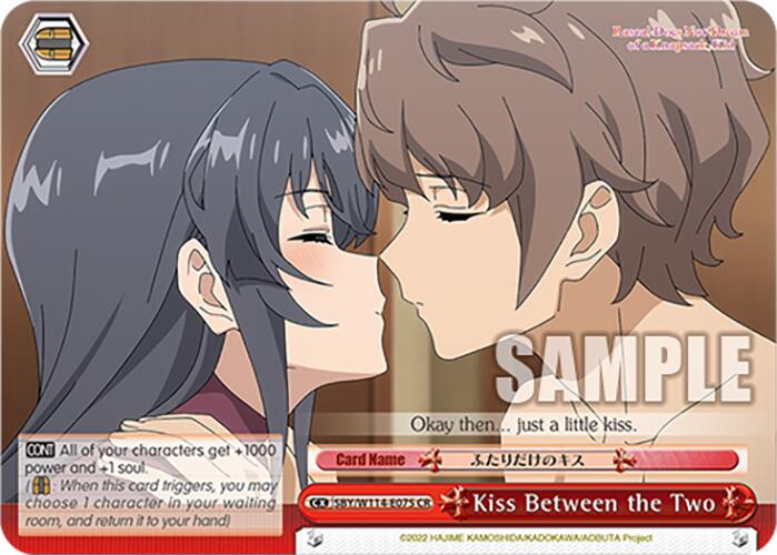 Kiss Between the Two (SBY/W114-E075 CR) [Rascal Does Not Dream Series]