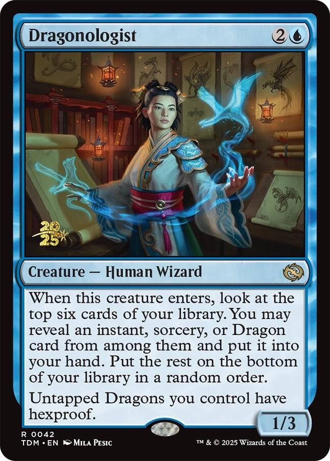 Dragonologist [Tarkir: Dragonstorm Prerelease Promos]