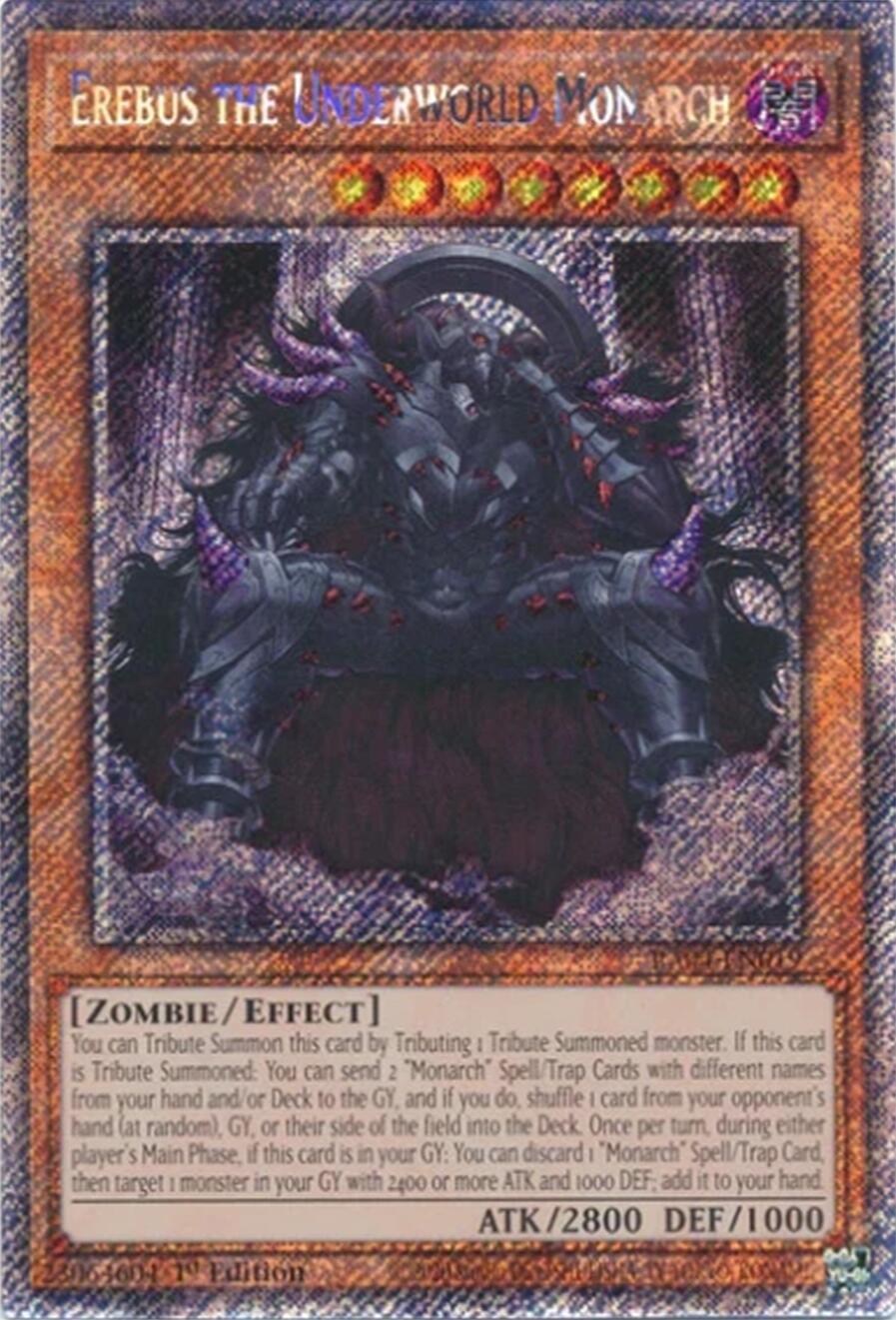 Erebus the Underworld Monarch [RA04-EN019] Platinum Secret Rare