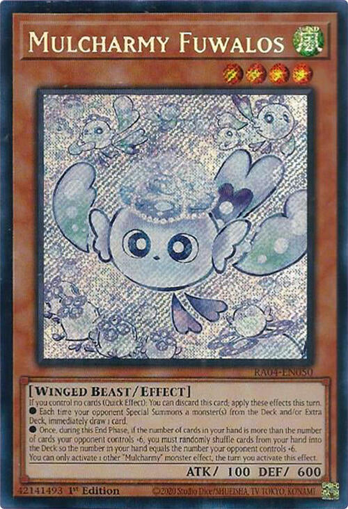 Mulcharmy Fuwalos [RA04-EN050] Secret Rare