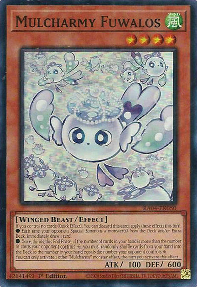 Mulcharmy Fuwalos [RA04-EN050] Super Rare