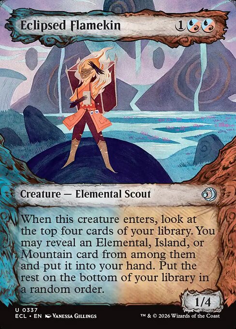 Eclipsed Flamekin - Lorwyn Eclipsed - 337