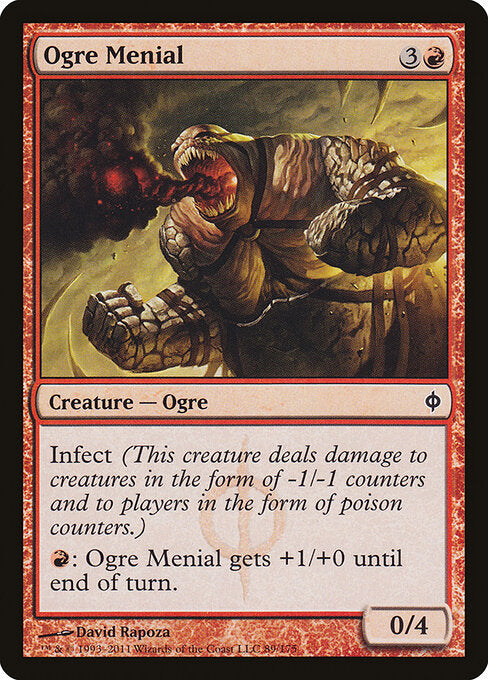 Ogre Menial - New Phyrexia - 89