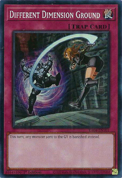 Different Dimension Ground [RA04-EN101] Super Rare