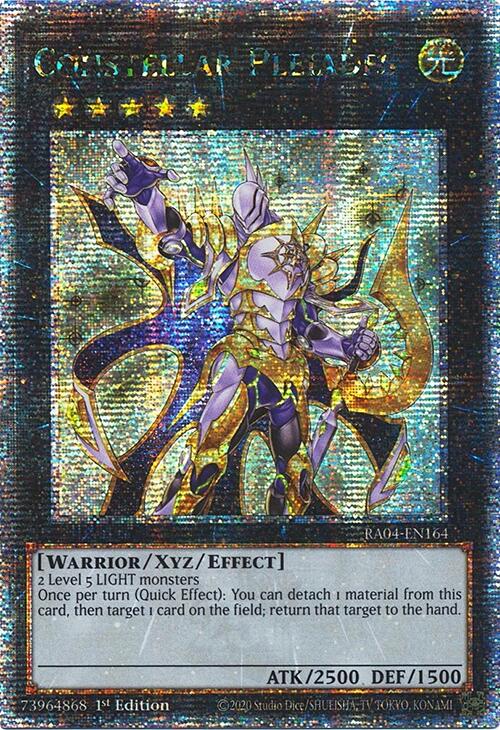 Constellar Pleiades [RA04-EN164] Quarter Century Secret Rare