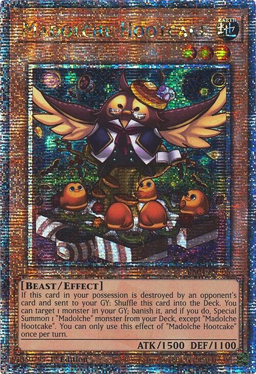 Madolche Hootcake [RA04-EN206] Quarter Century Secret Rare