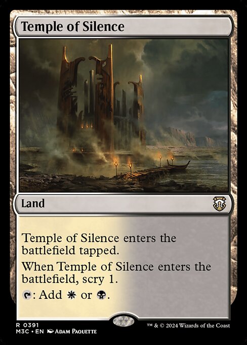 Temple of Silence - Modern Horizons 3 Commander - 391