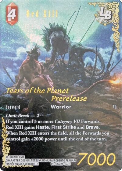 Red XIII LB [Promo Cards]